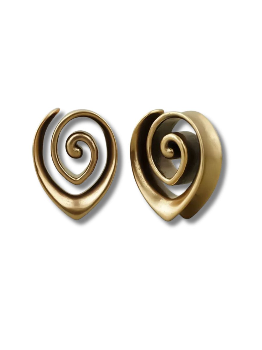 Punkplugs Twisted Spiral Ear Tunnels