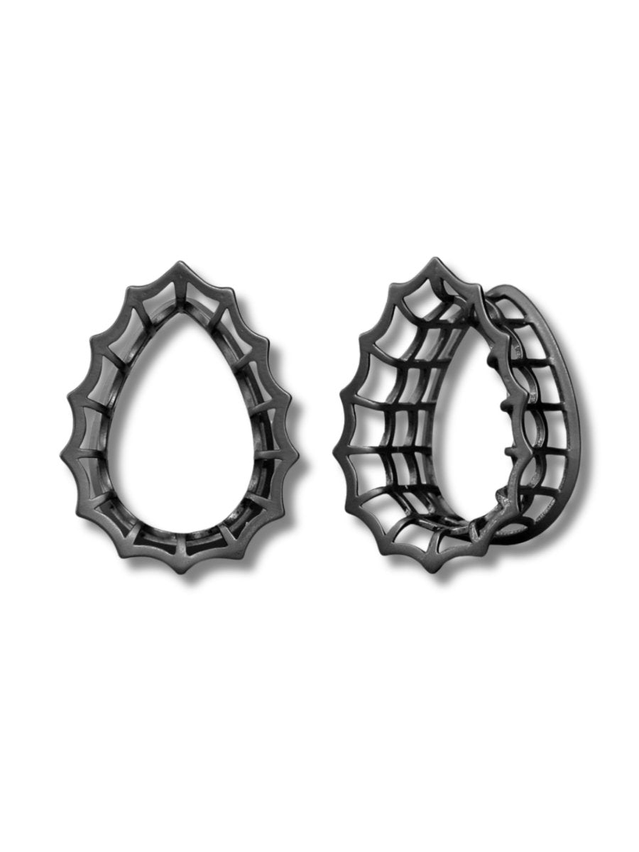 PunkPlugs Unique Hollow Flower Ear Tunnels