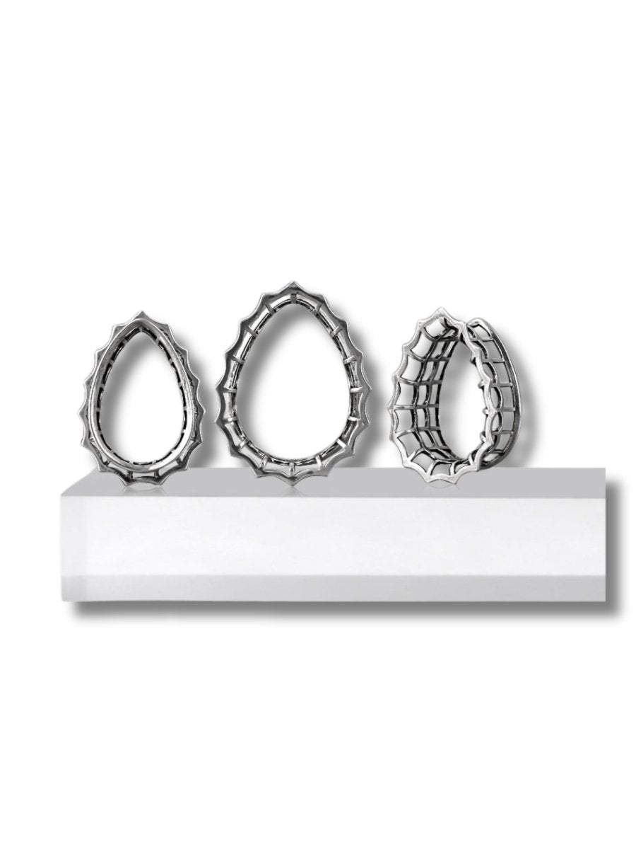 PunkPlugs Unique Hollow Flower Ear Tunnels