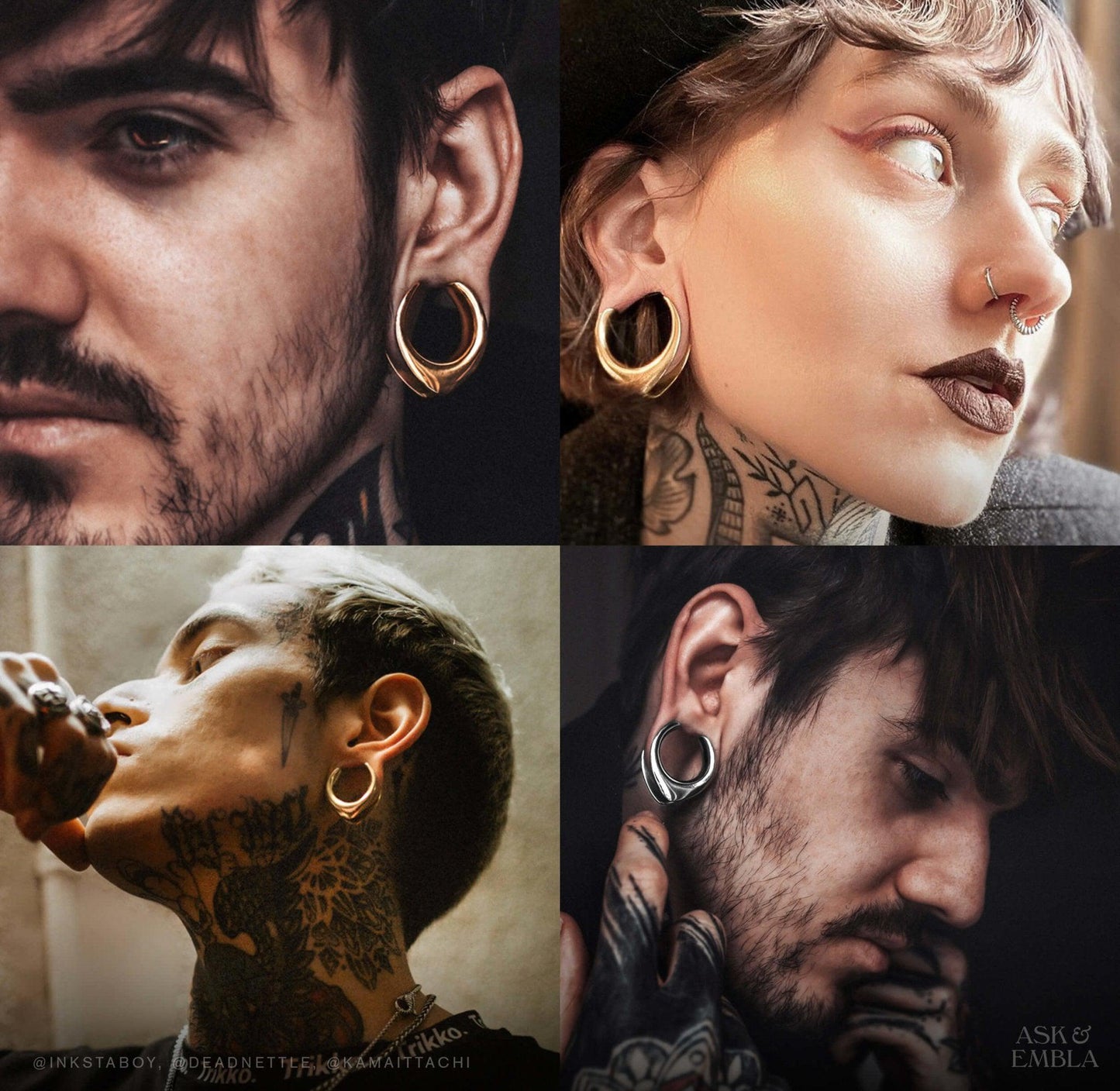 PunkPlugs Vast Ear Saddle for Stretched Ears