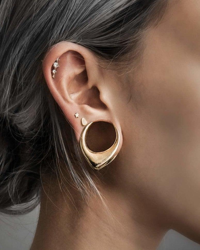 PunkPlugs Vast Ear Saddle for Stretched Ears