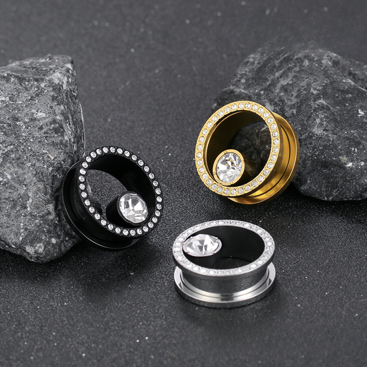 Gemstone Ear Tunnels - PunkPlugs
