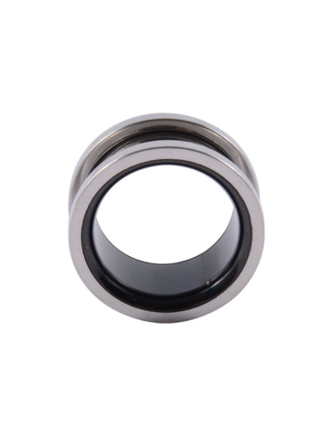 PunkPlugs Dual-Color Flate-Flared Ear Tunnels