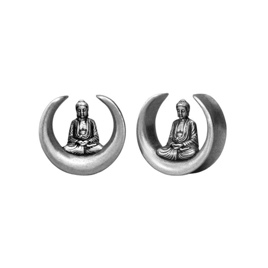 PunkPlugs Buddha Design Copper Ear Tunnels