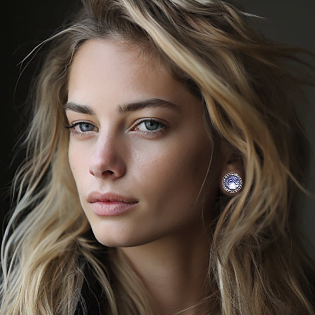 PunkPlugs Dazzling Convex Threaded Ear Plugs