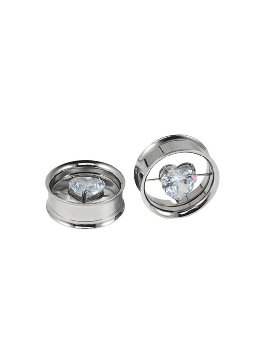 Punkplugs Diamond Ear Gauges Tunnels