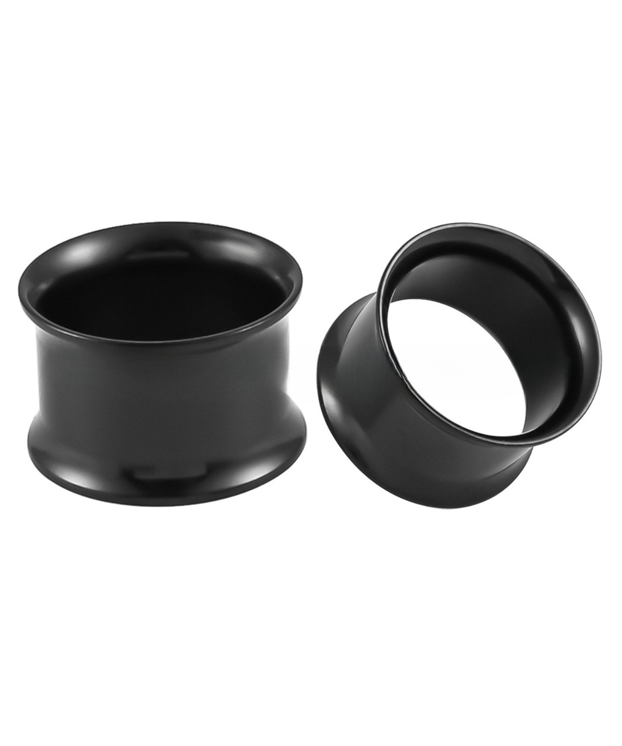 PunkPlugs Double-Flared Basic Ear Tunnels Petite & Large Size