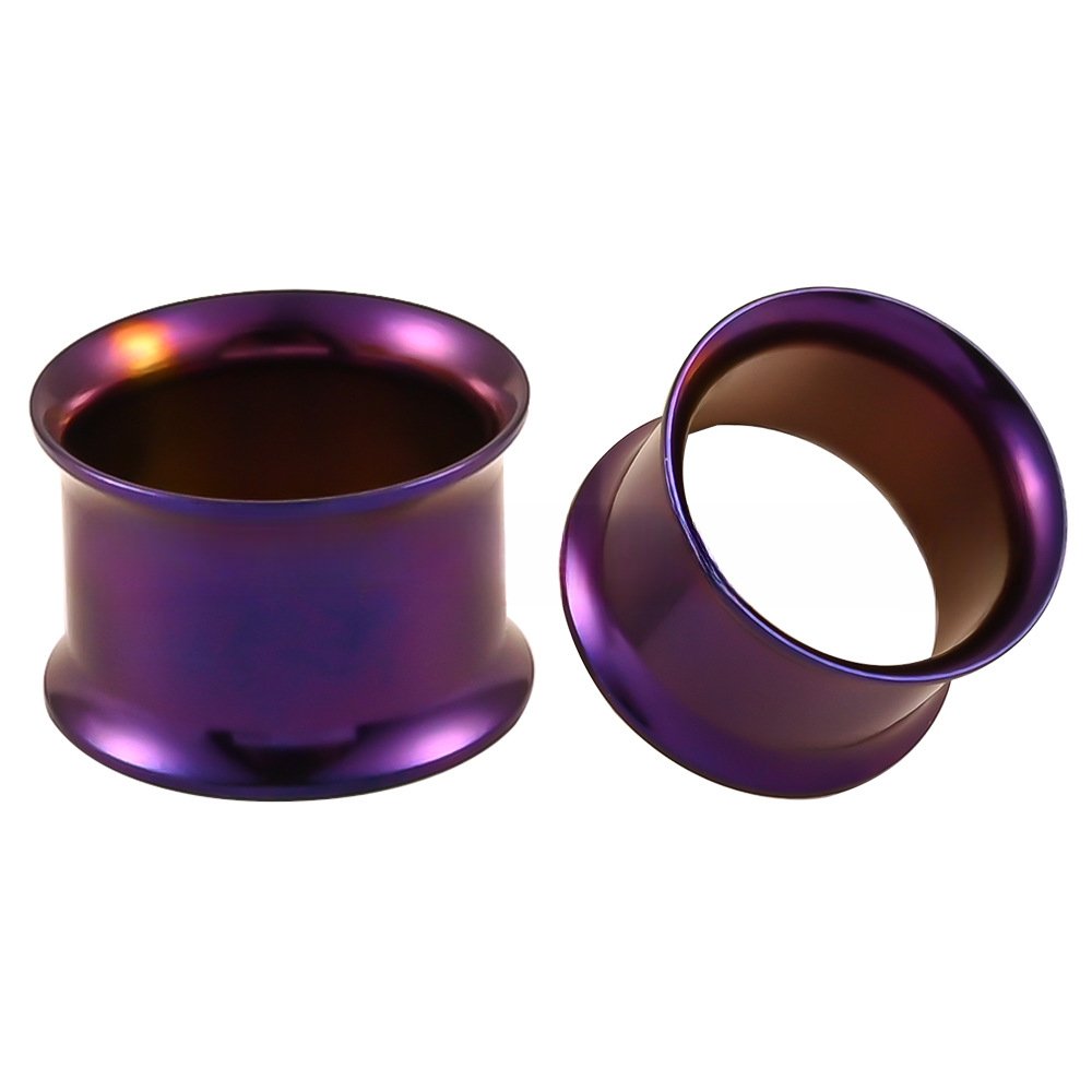 PunkPlugs Double-Flared Basic Ear Tunnels Petite & Large Size