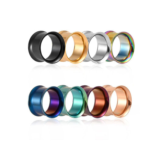 PunkPlugs Double-Flared Basic Ear Tunnels - Threadless