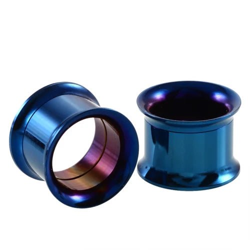 PunkPlugs Double-Flared Threaded Ear Tunnels - Customable