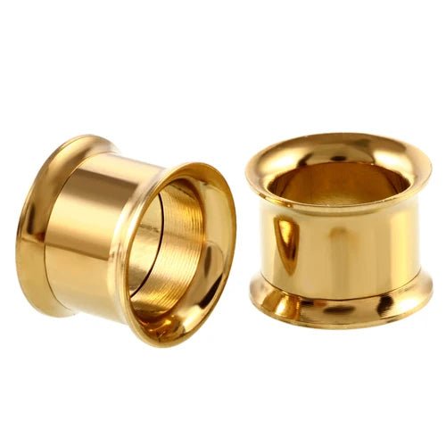 PunkPlugs Double-Flared Threaded Ear Tunnels - Customable