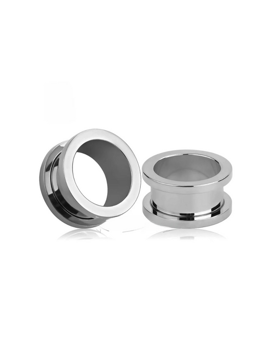 PunkPlugs Flat-Flared Threaded Ear Tunnels