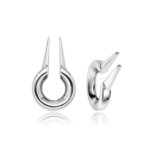 PunkPlugs Keyhole Stainless Ear Hangers