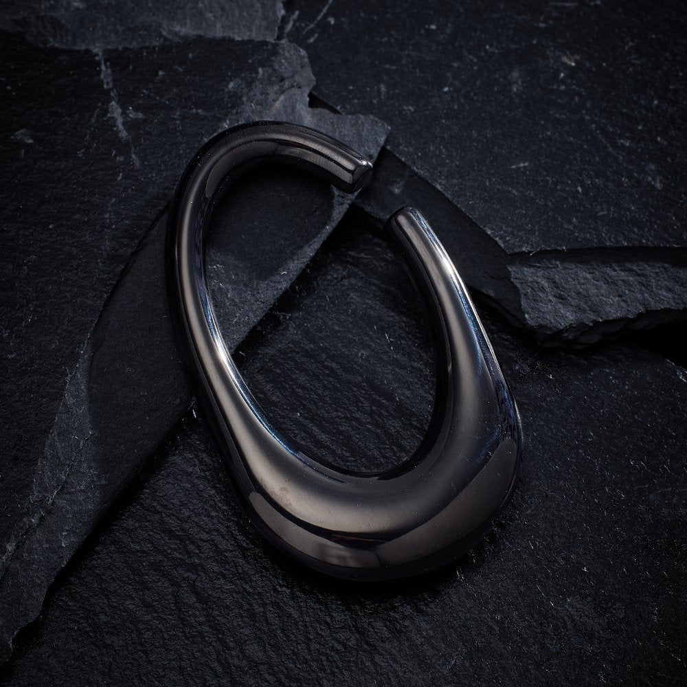 PunkPlugs Oval Stainless Ear Hangers