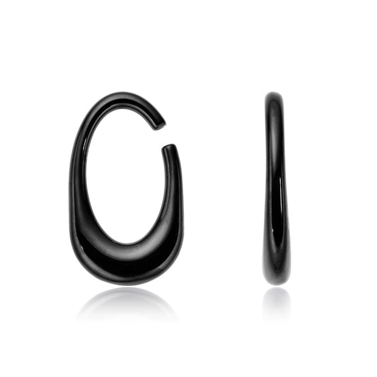PunkPlugs Oval Stainless Ear Hangers