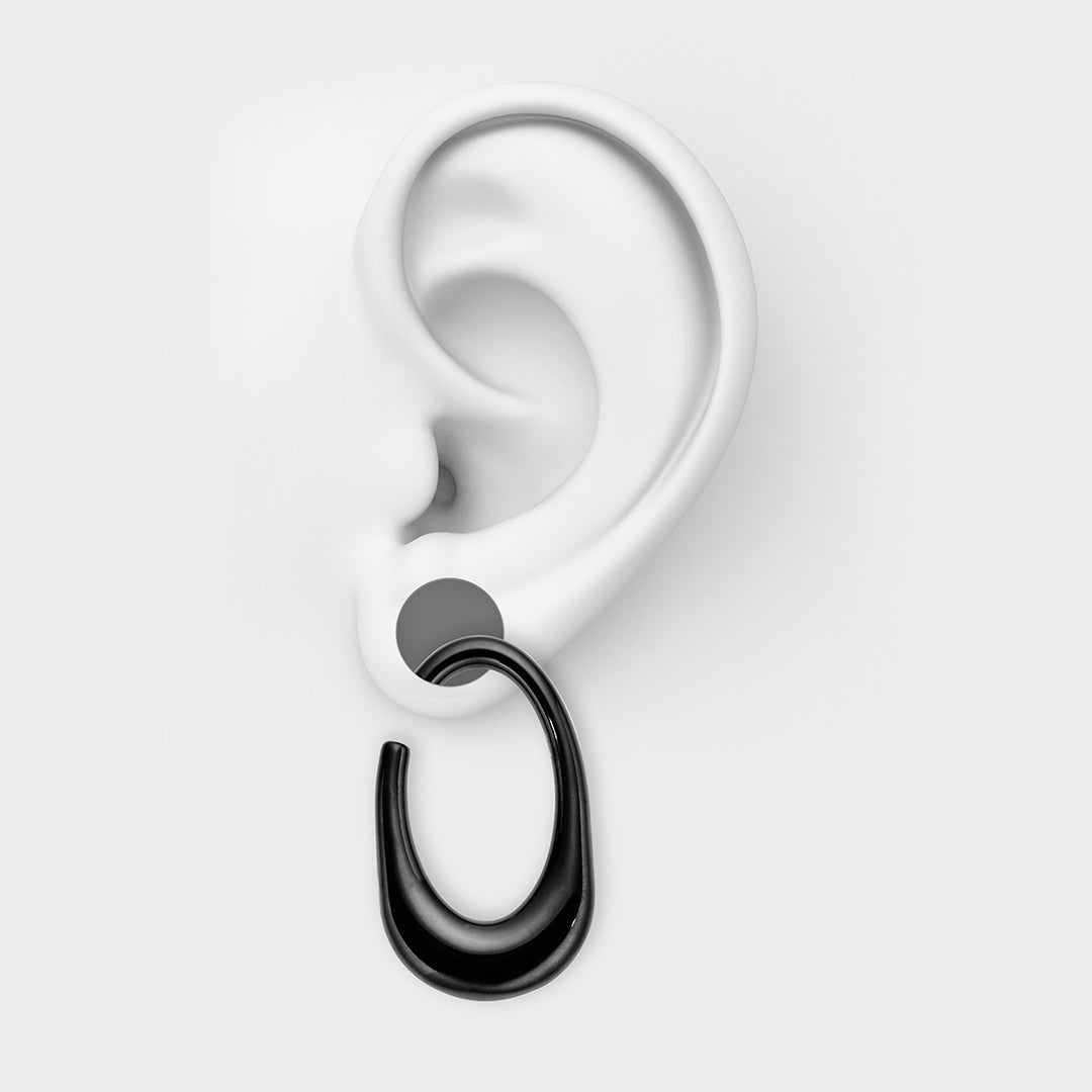 PunkPlugs Oval Stainless Ear Hangers