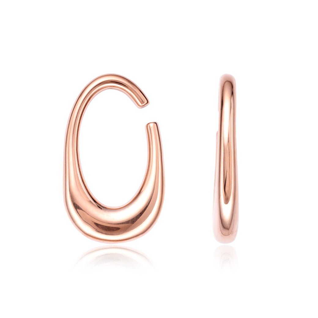 PunkPlugs Oval Stainless Ear Hangers