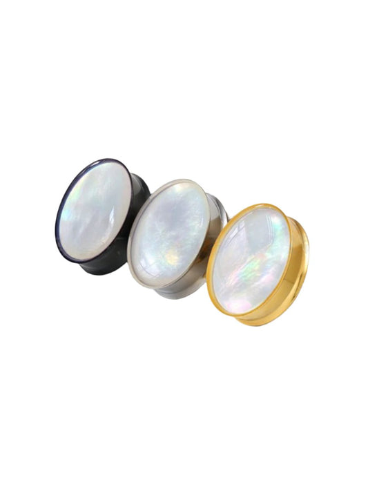PunkPlugs Pearl Oval Ear Plugs