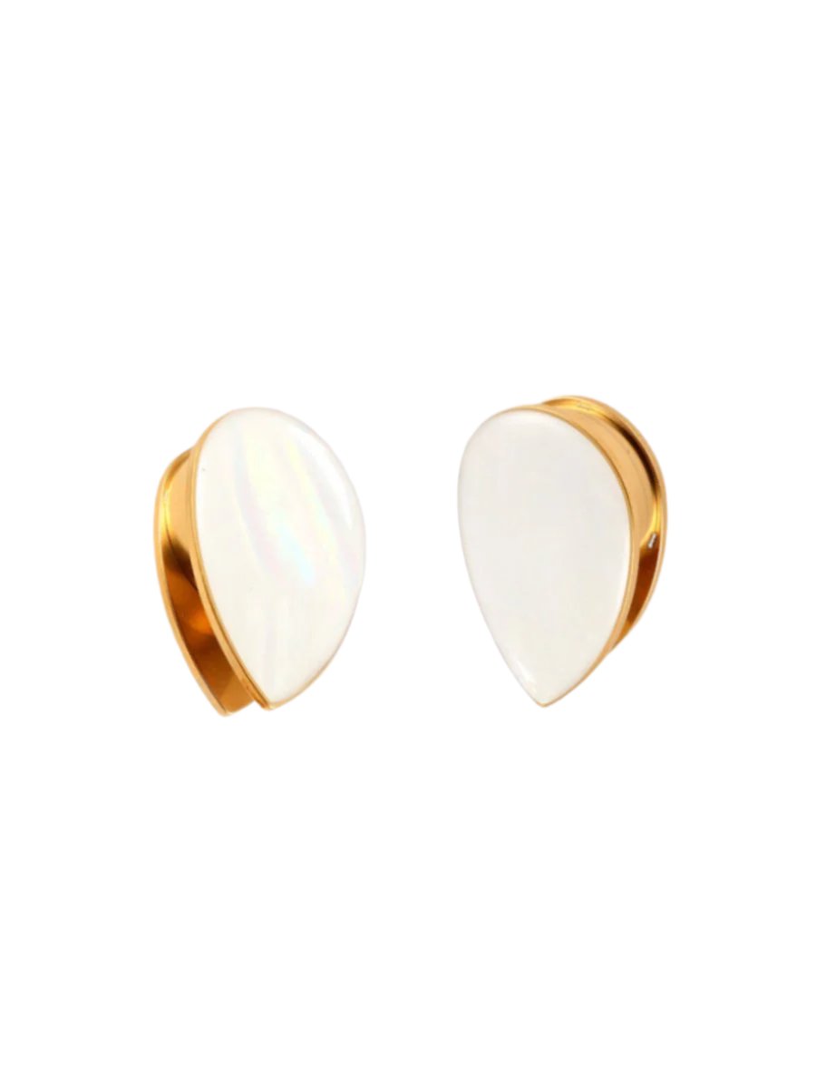 PunkPlugs Pearl Waterdrop Ear Plugs