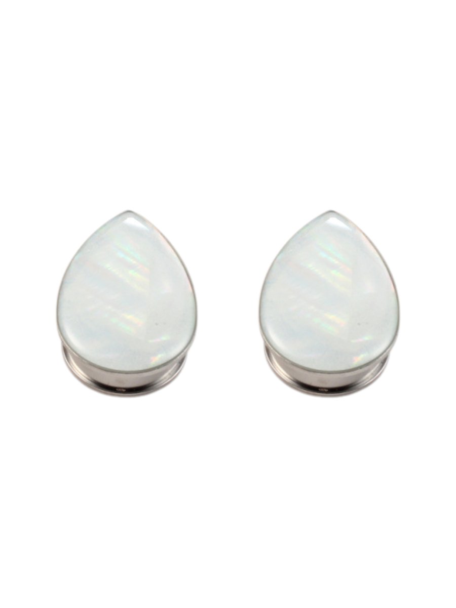 PunkPlugs Pearl Waterdrop Ear Plugs