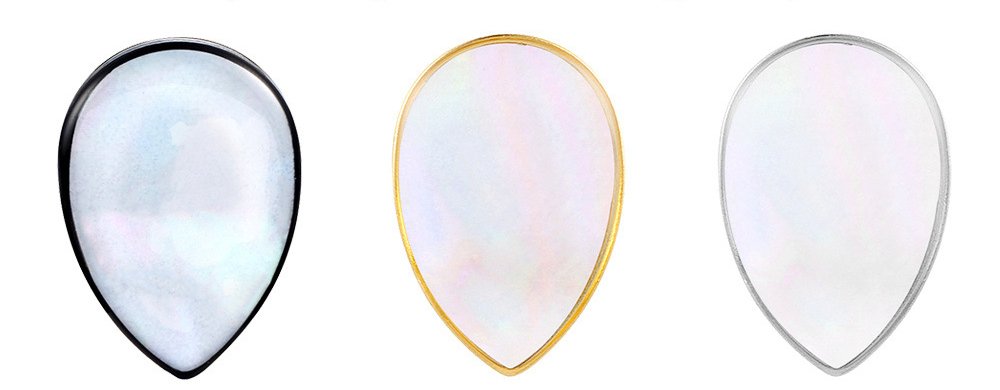 PunkPlugs Pearl Waterdrop Ear Plugs