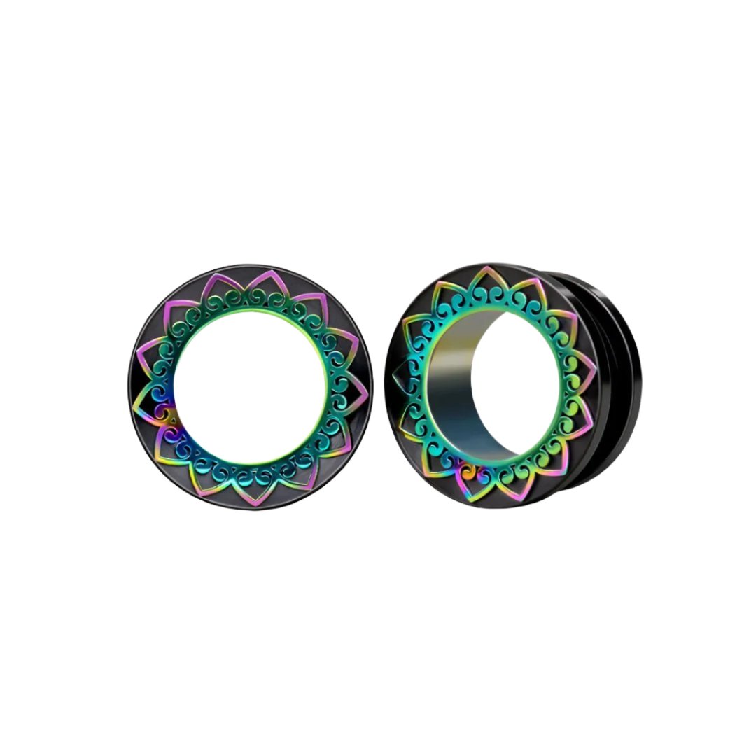 PunkPlugs Petal Rim Ear Tunnels