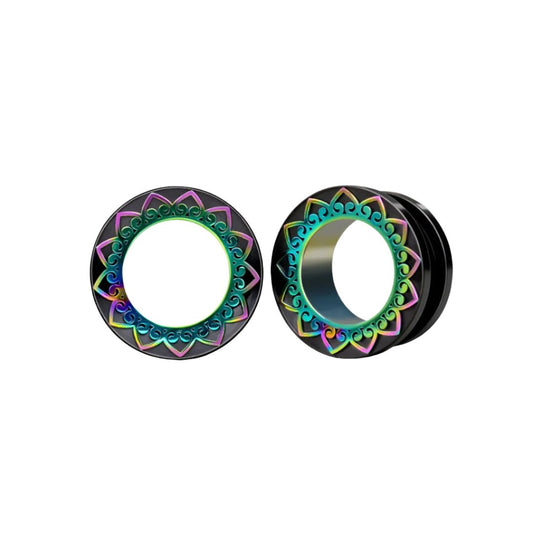 PunkPlugs Petal Rim Ear Tunnels