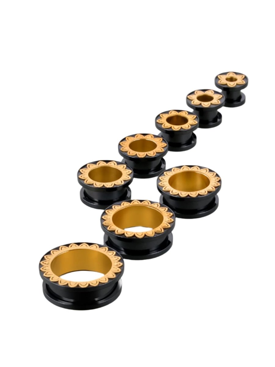 PunkPlugs Petal Rim Ear Tunnels