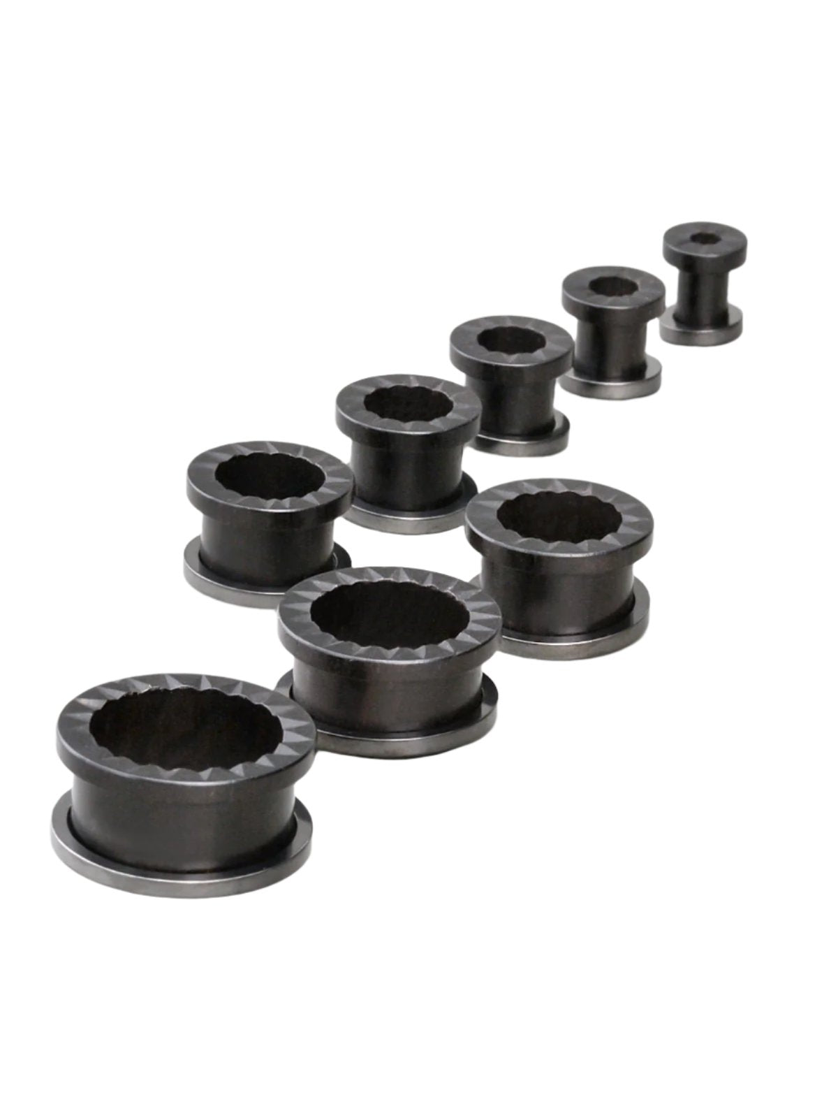 PunkPlugs Pulley Teeth Wooden Ear Tunnels