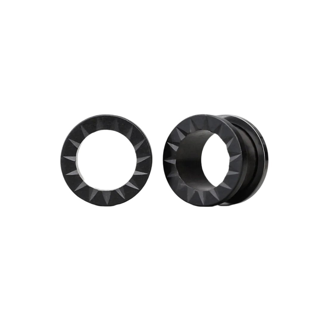 PunkPlugs Pulley Teeth Wooden Ear Tunnels