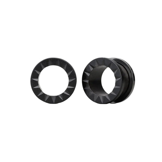 PunkPlugs Pulley Teeth Wooden Ear Tunnels