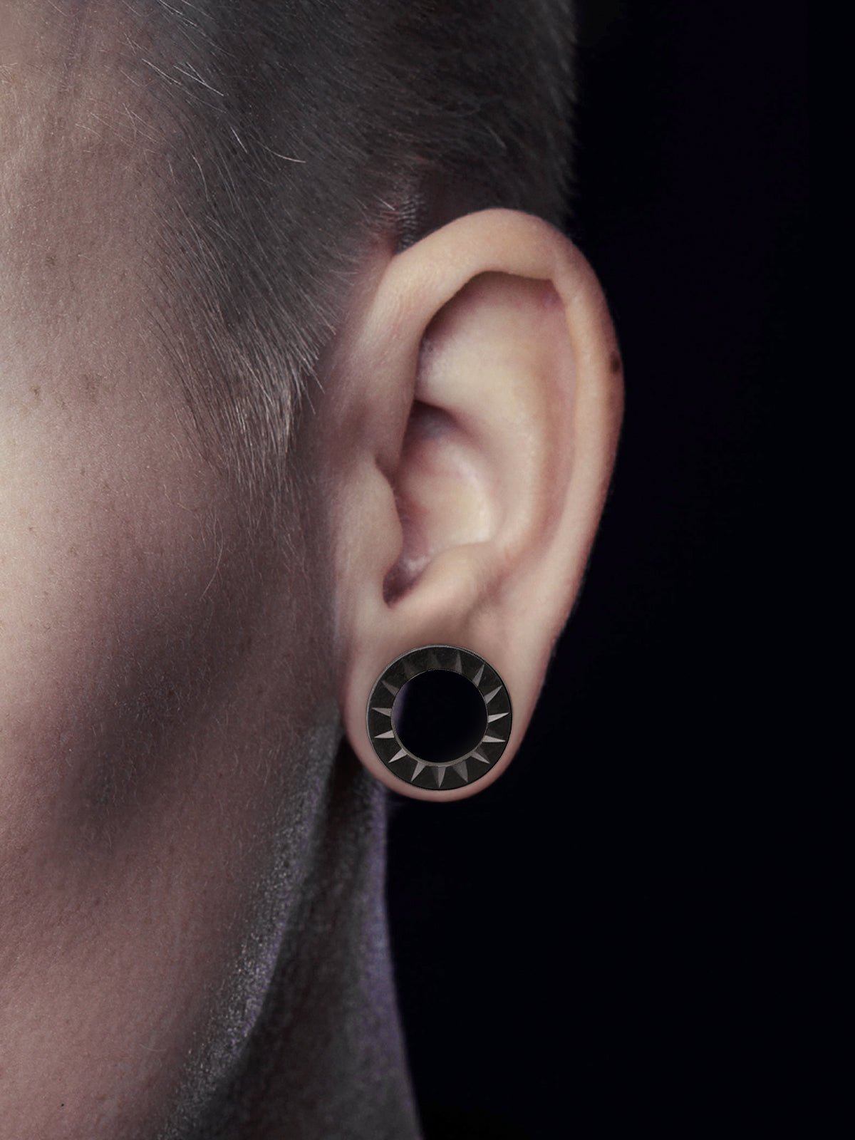 PunkPlugs Pulley Teeth Wooden Ear Tunnels