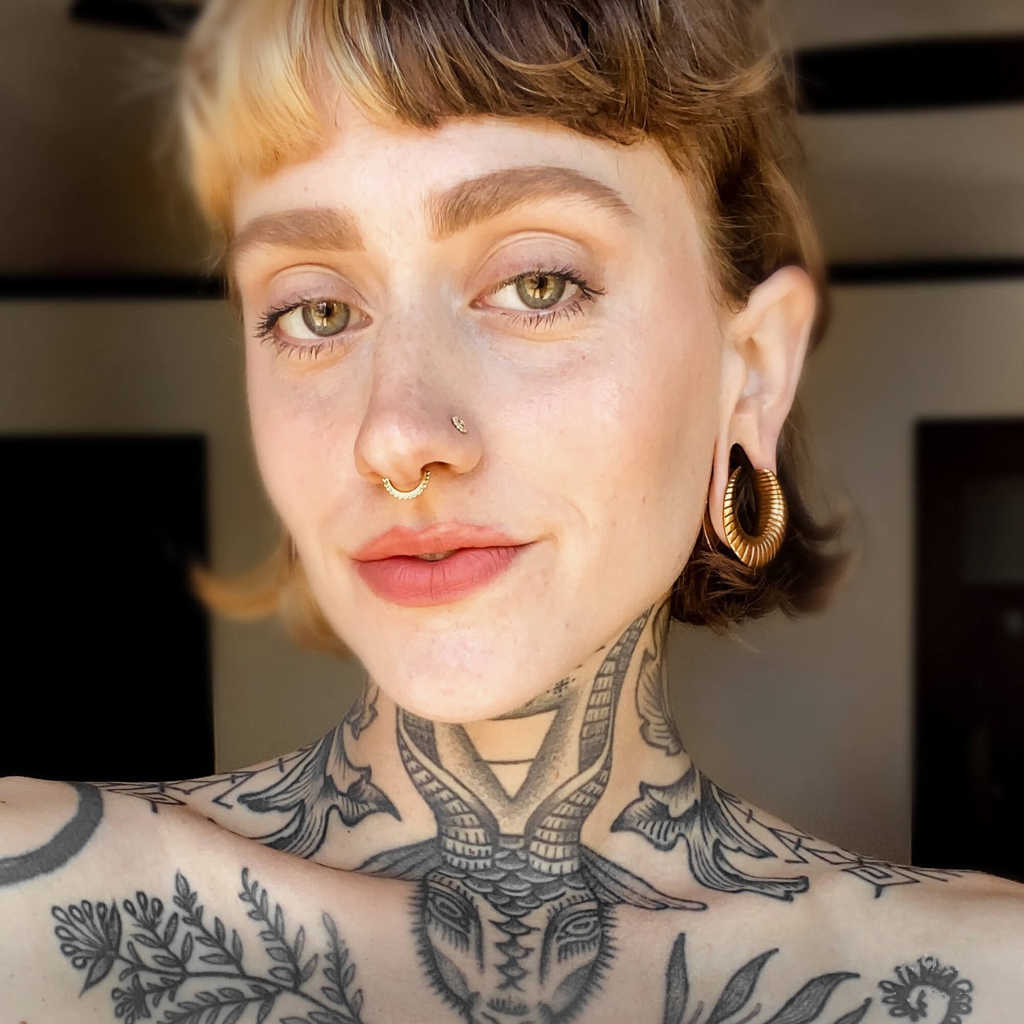 PunkPlugs Ridged Ear Saddles Tunnels