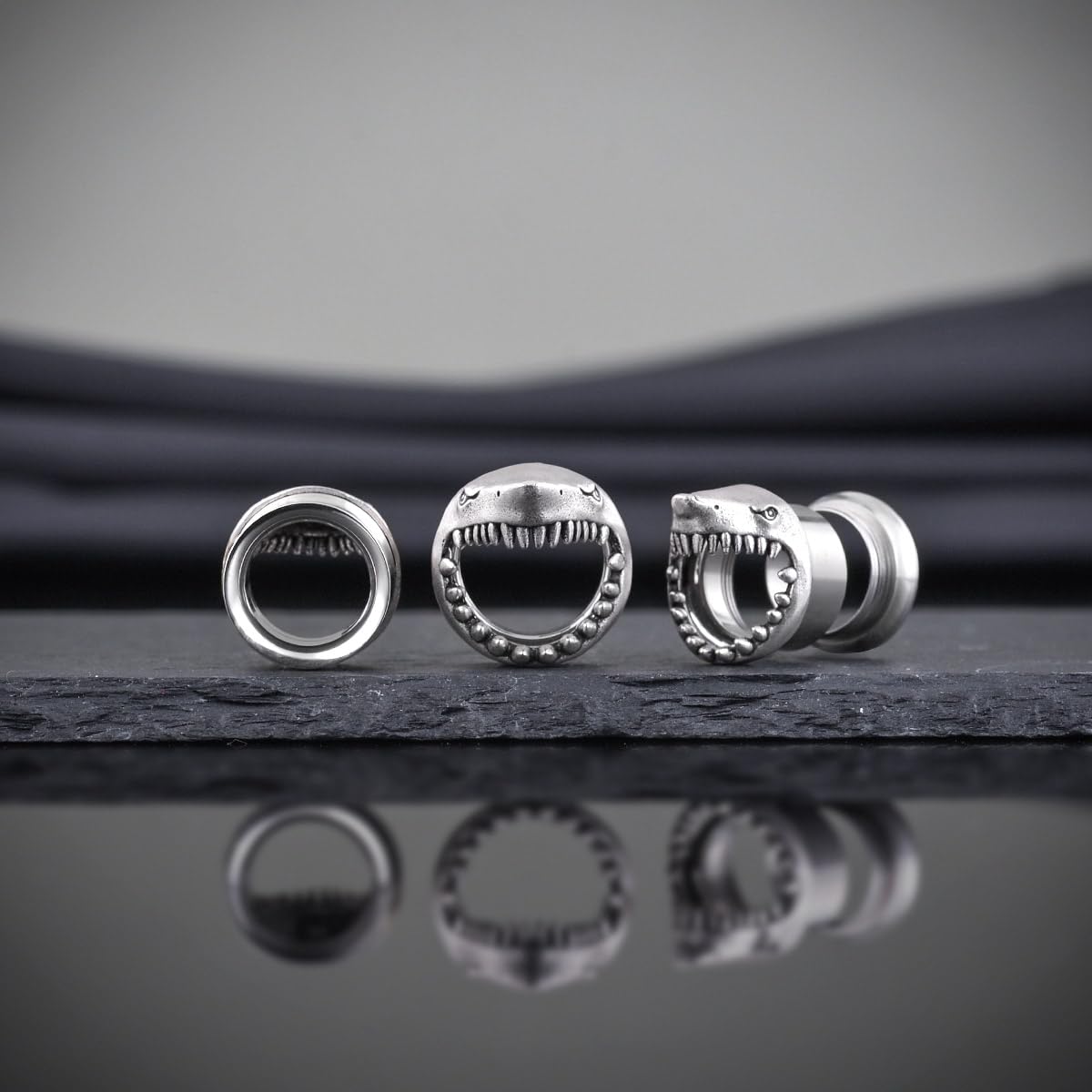PunkPlugs Shark Ear Tunnels