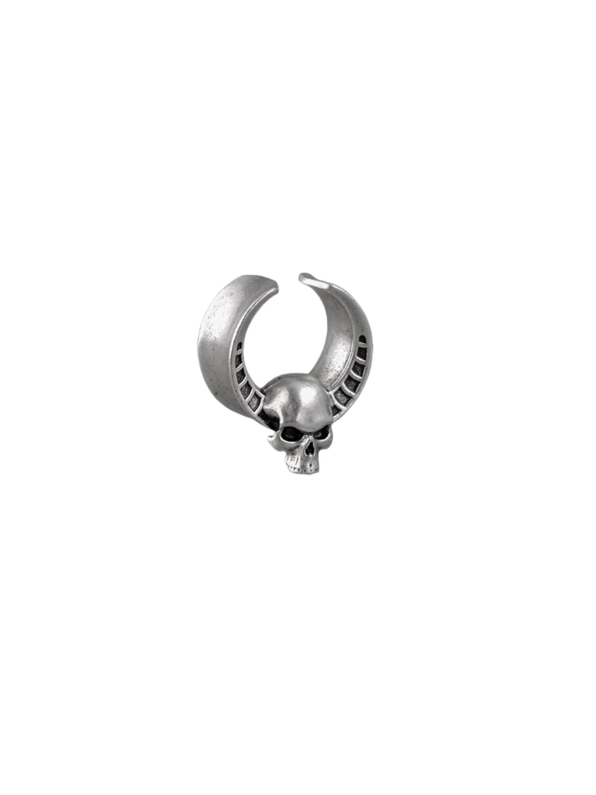 PunkPlugs Skull Head Copper Ear Saddles Tunnels