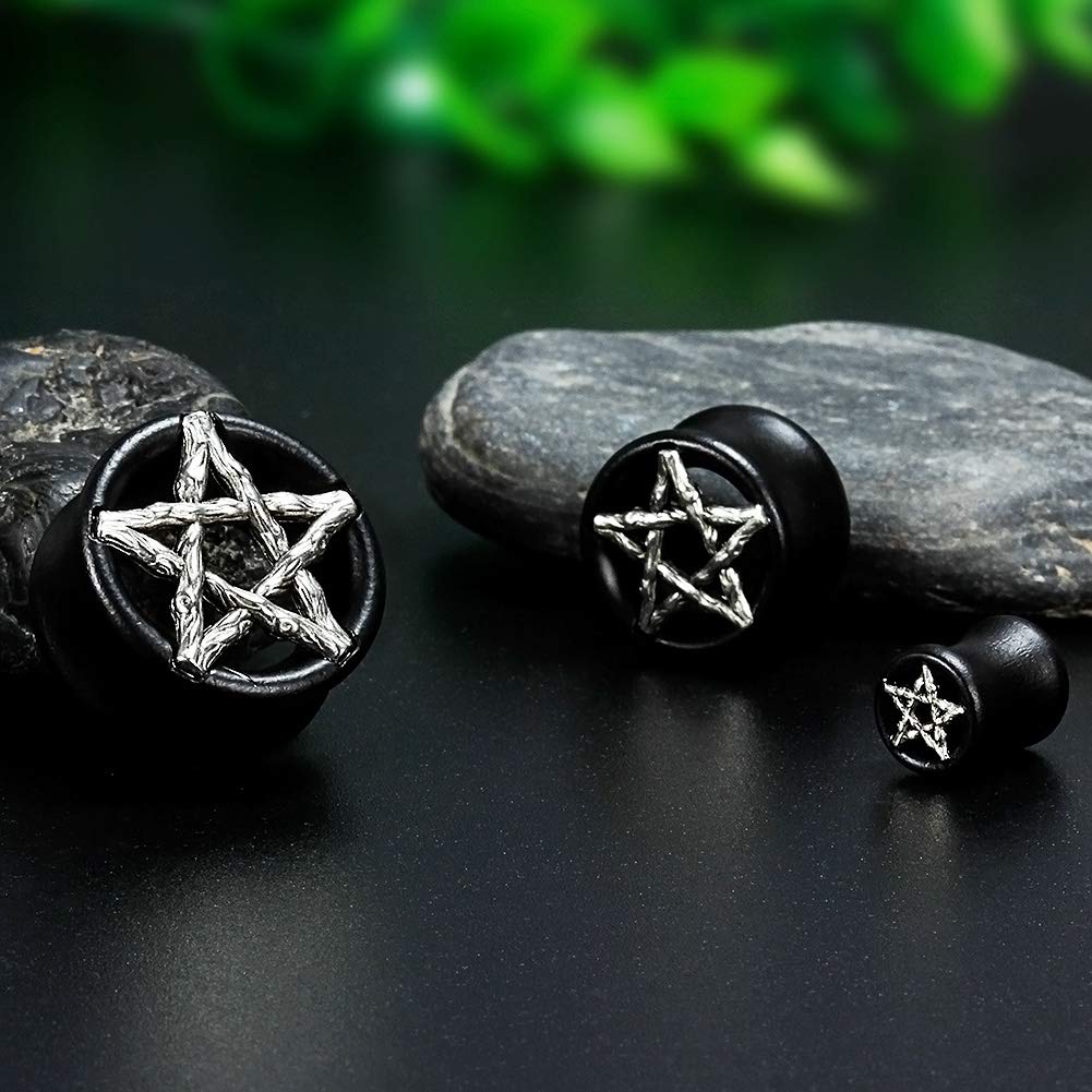 PunkPlugs Skull Ear Tunnels - 8mm-25mm Gauges Tunnels
